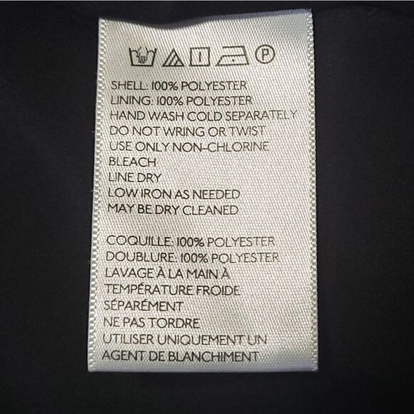 Pleated Front Panel Hankerchief dress With Semi Open Back - Picture 7 of 7